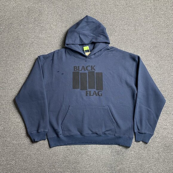 CHOOOSELF Black Flag Retro Hoodie